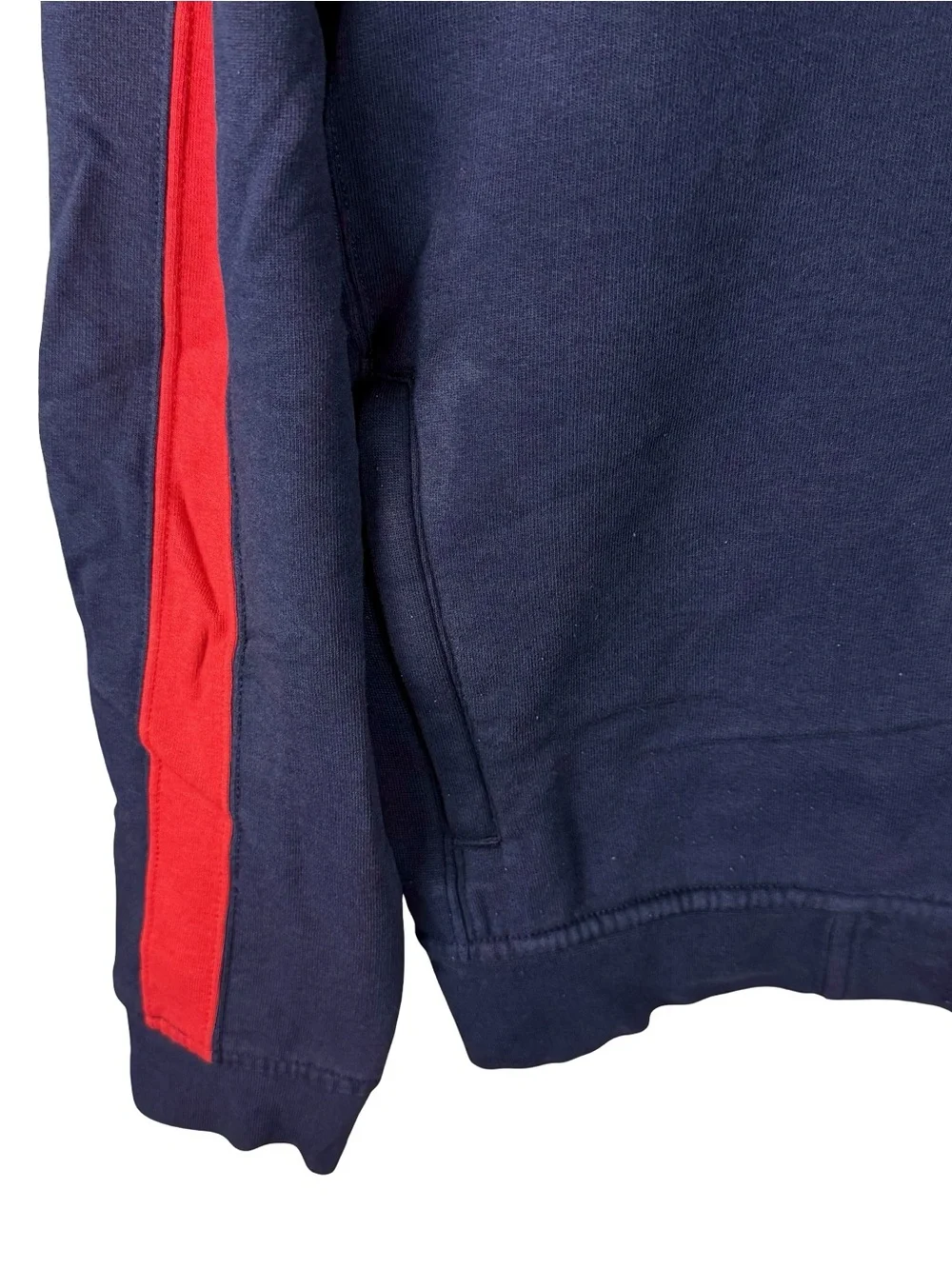 Vintage 2000s Polo Ralph Lauren Blue Red Full Zip Track Style Jacket Size L